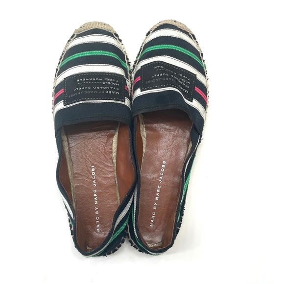 Host Pick Marc By Marc Jacobs Multicoloured Stripe Espadrilles, Size EU39/US9 - Picture 5 of 8